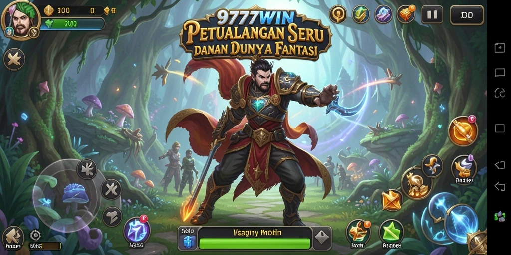 Screenshot gameplay 9777WIN yang menampilkan petualangan seru.