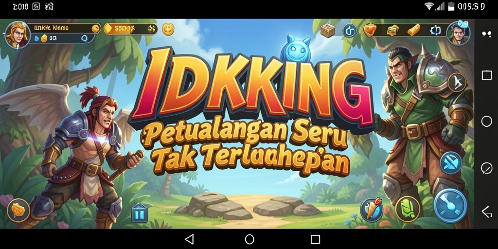 Gameplay seru IDRKING dengan misi eksplorasi menantang.