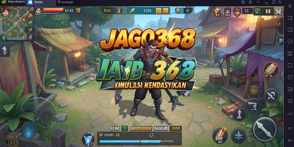 Screenshot utama JAGO368 menampilkan gameplay simulasi yang menarik.