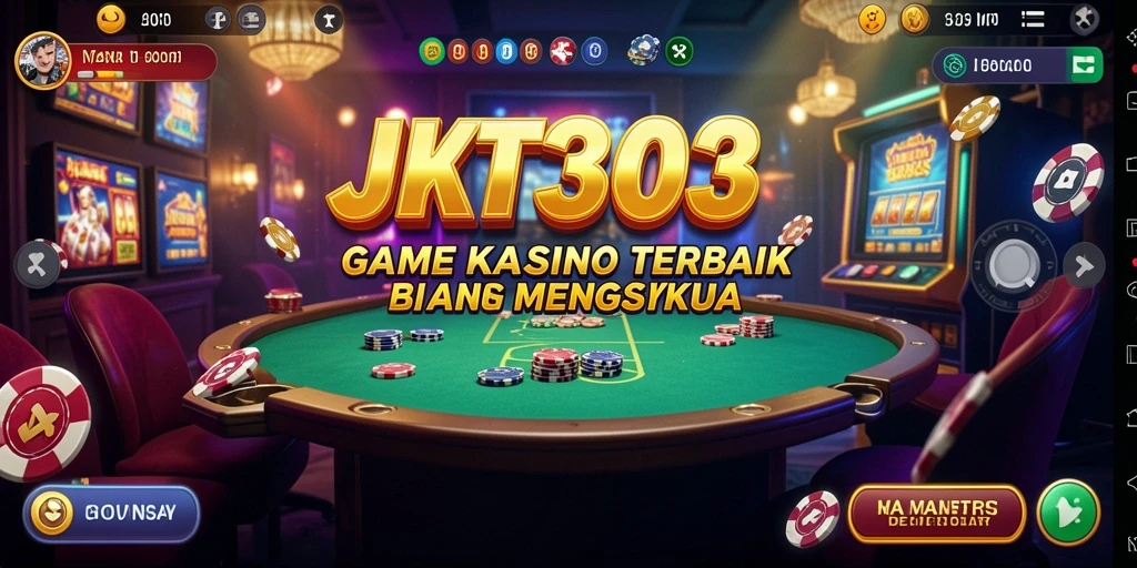 Tampilan menarik dalam gameplay Kasino JKT303.