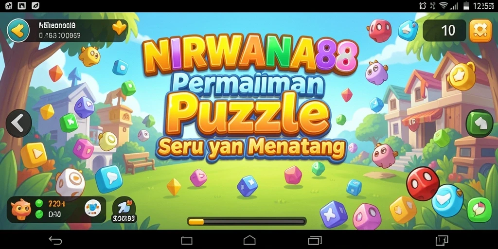 Tampilan gameplay NIRWANA88 yang penuh warna dan menarik.
